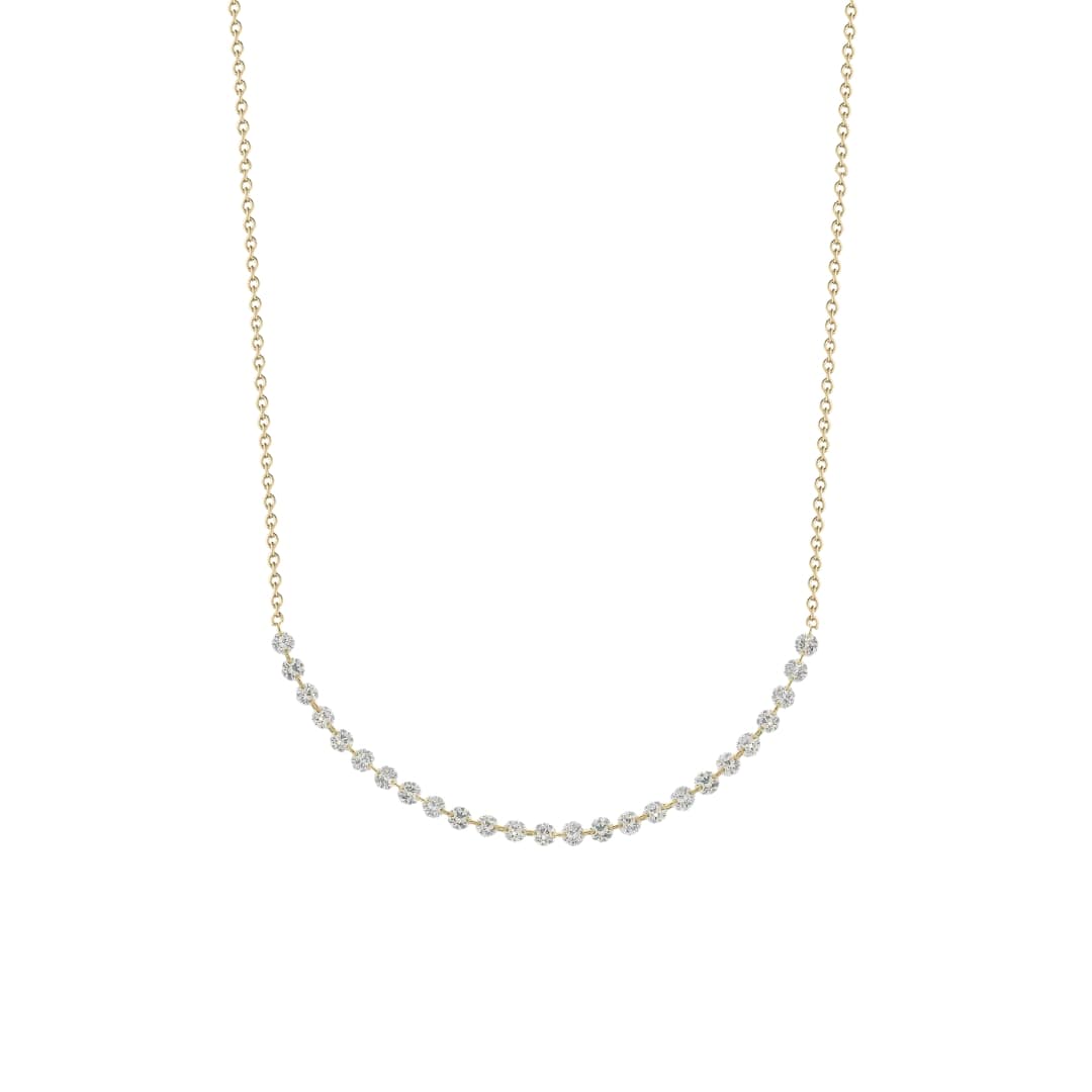 Floating Diamond Necklace