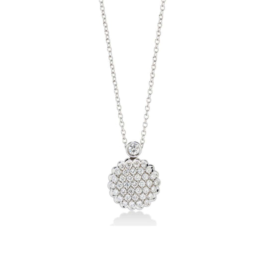 Pavé Diamond Pendant Necklace