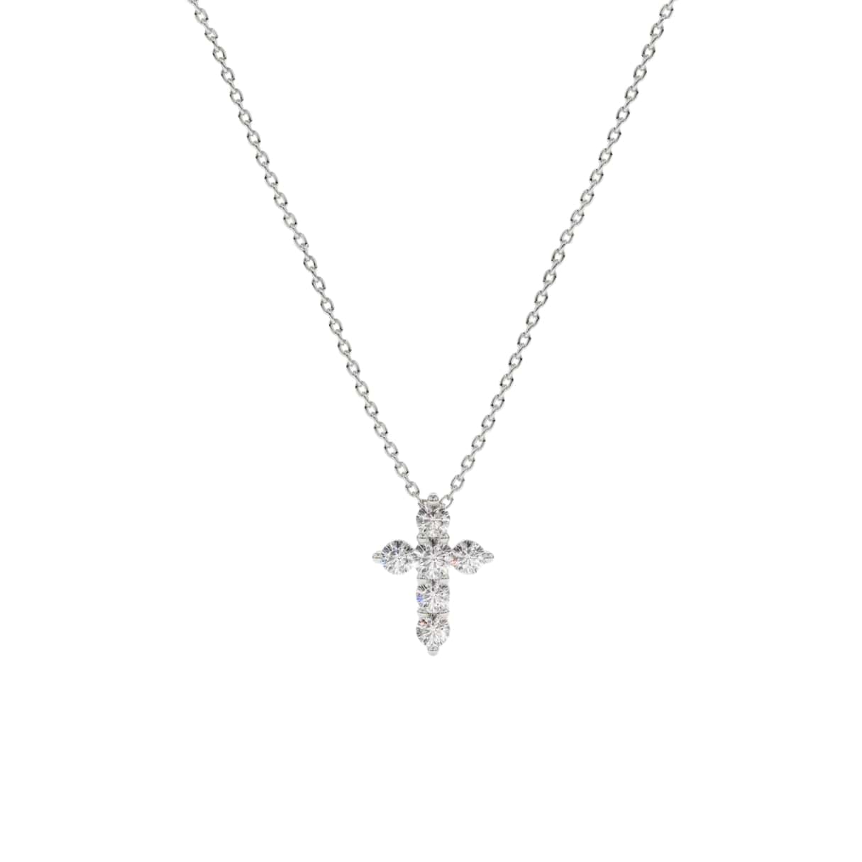 Everyday Diamond Cross Necklace