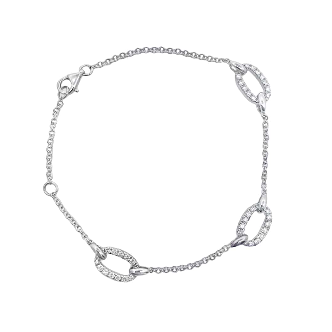 Diamond Link Bracelet