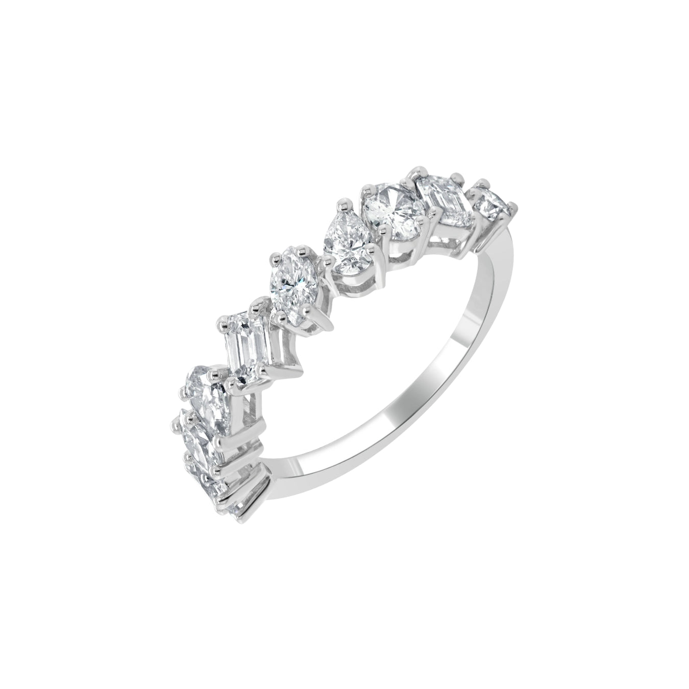 Fancy Shape Diamond Band