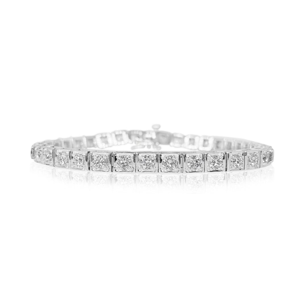 5.10ct Diamond Tennis Bracelet