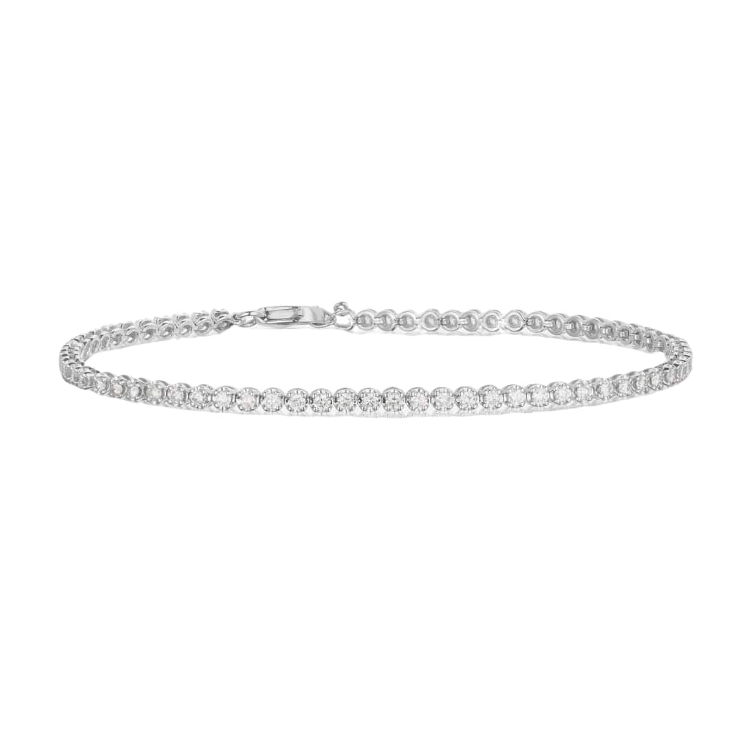 Baby Diamond Tennis Bracelet