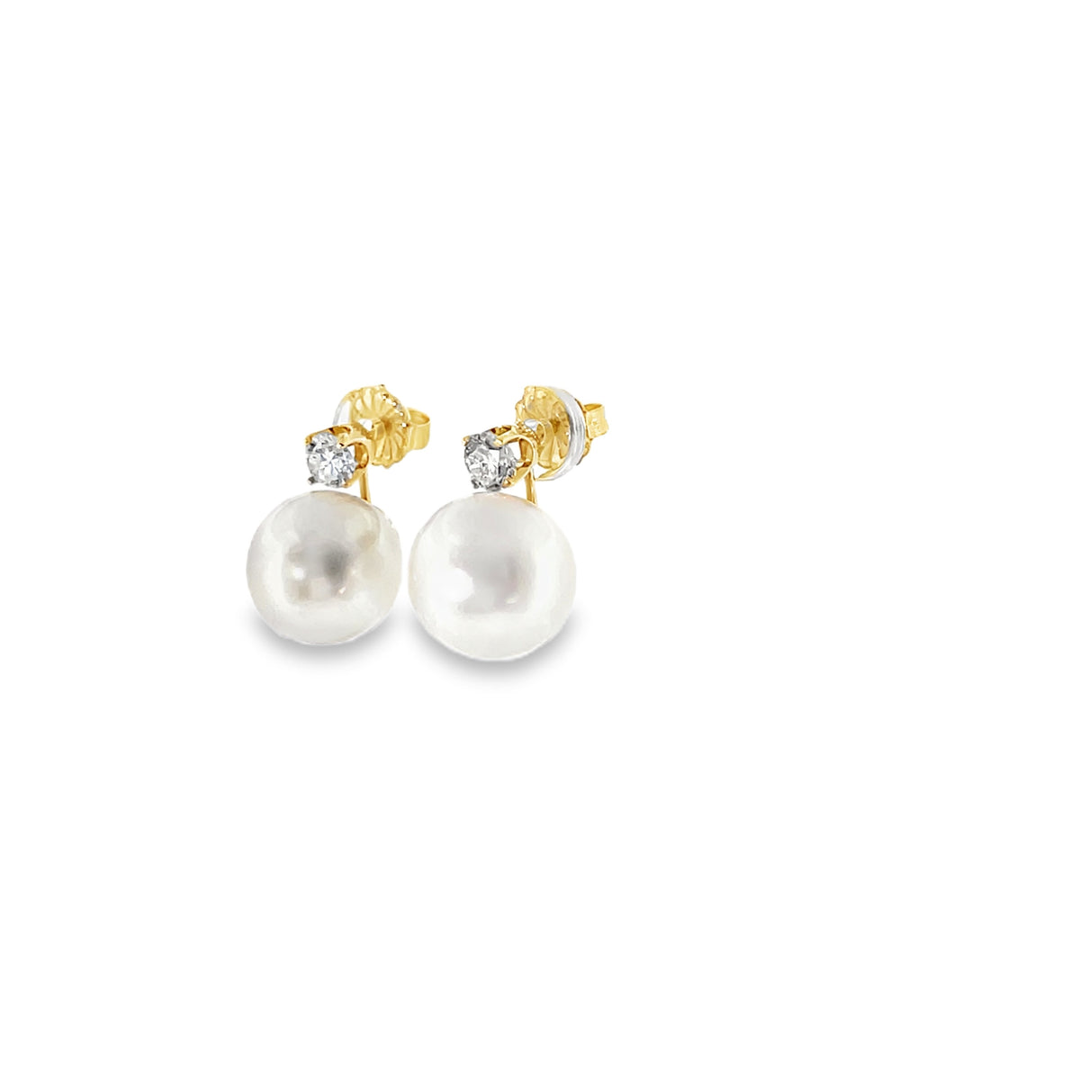 Jumbo Akoya Pearl Stud Earrings