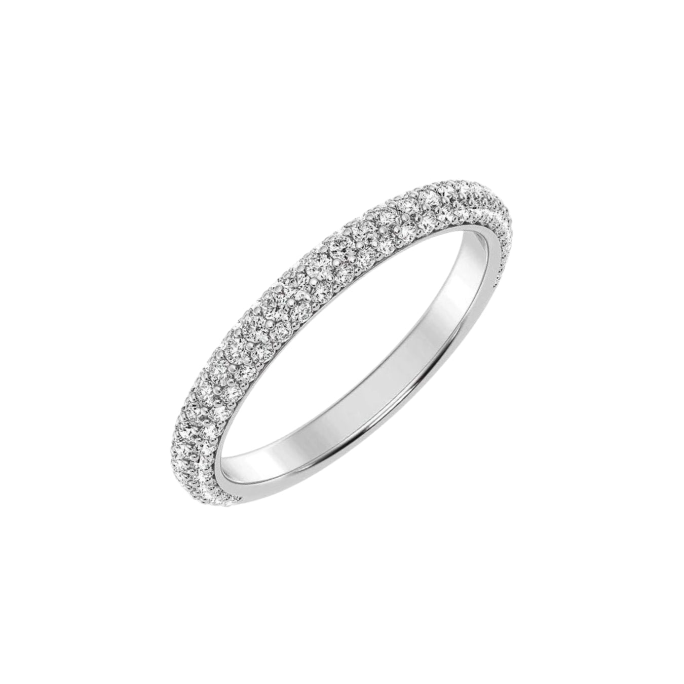 Pave Diamond Band