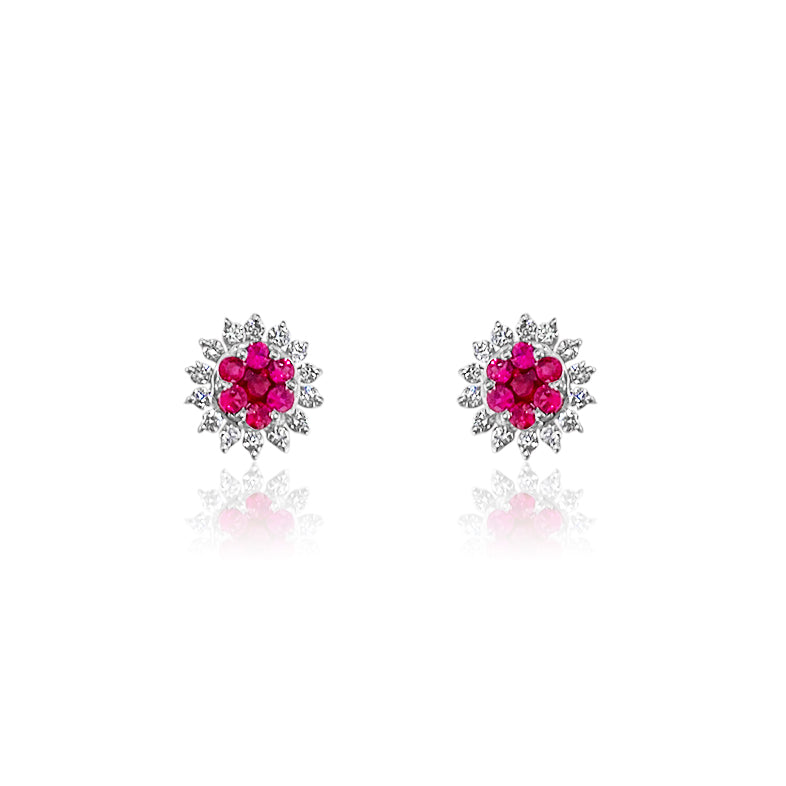 Colored Stone Earring