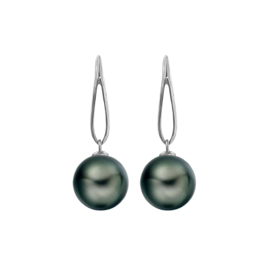 Tahitian Pearl Drop Earrings