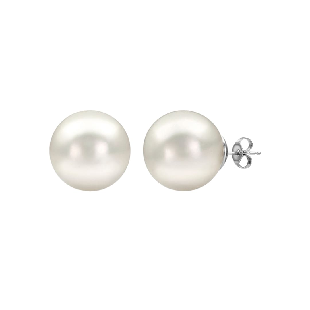 Jumbo Akoya Pearl Stud Earrings