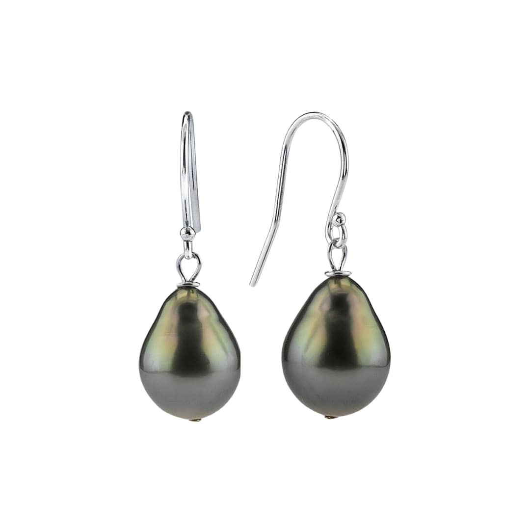 Tahitian Pearl Dangle Earrings