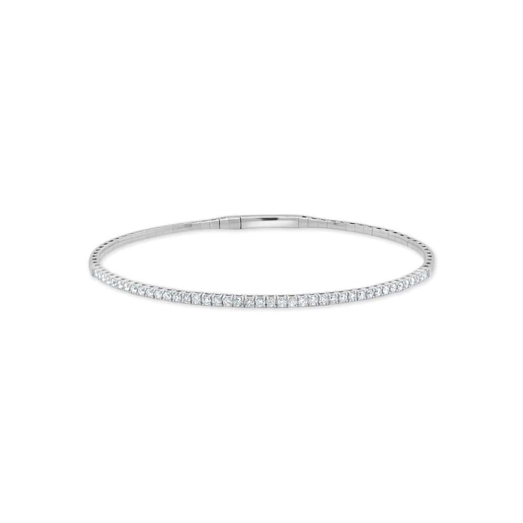 2.09ct Diamond Flex Bangle