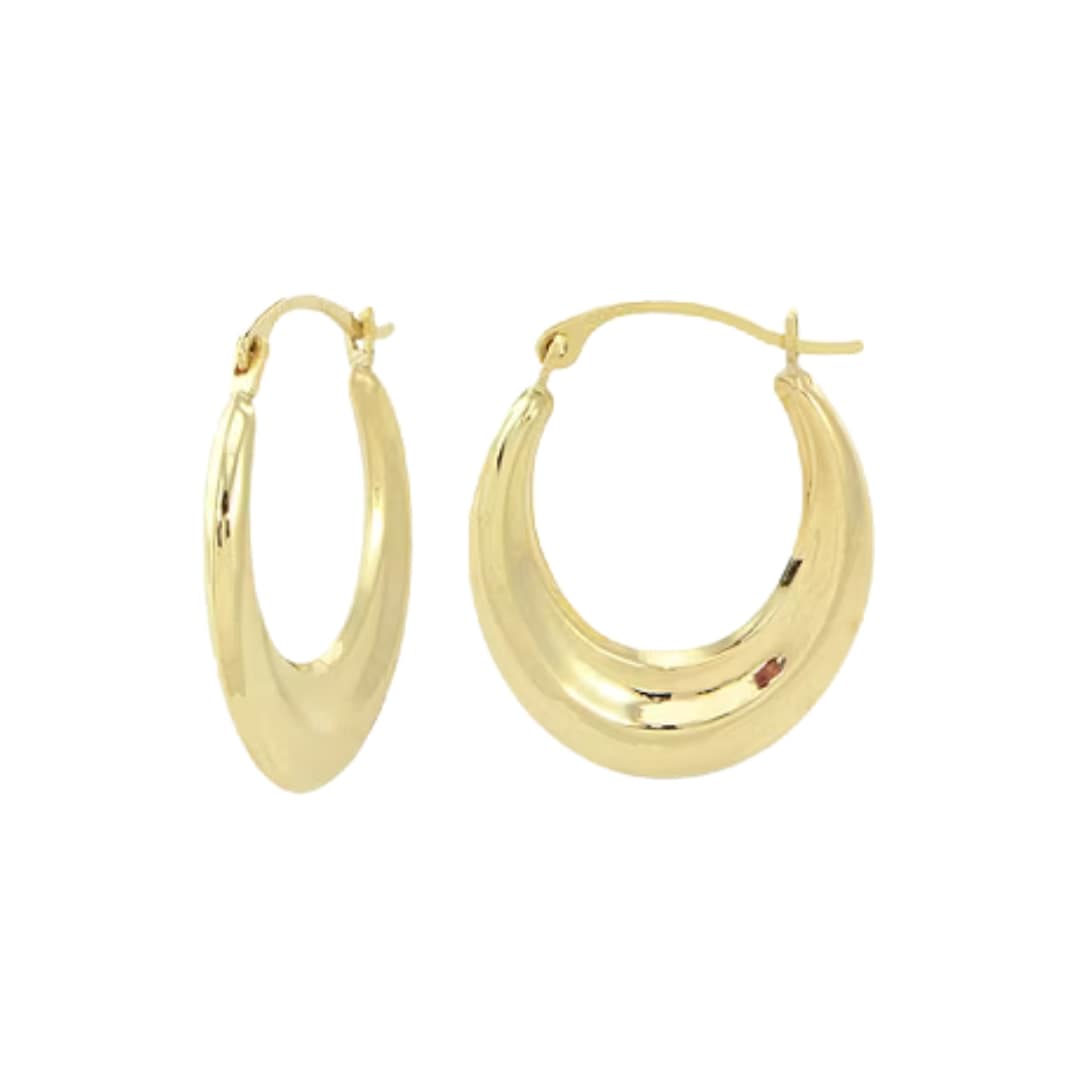 Graduated Oval Hoops