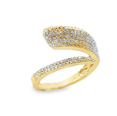 Pave Diamond Wrap Around Ring