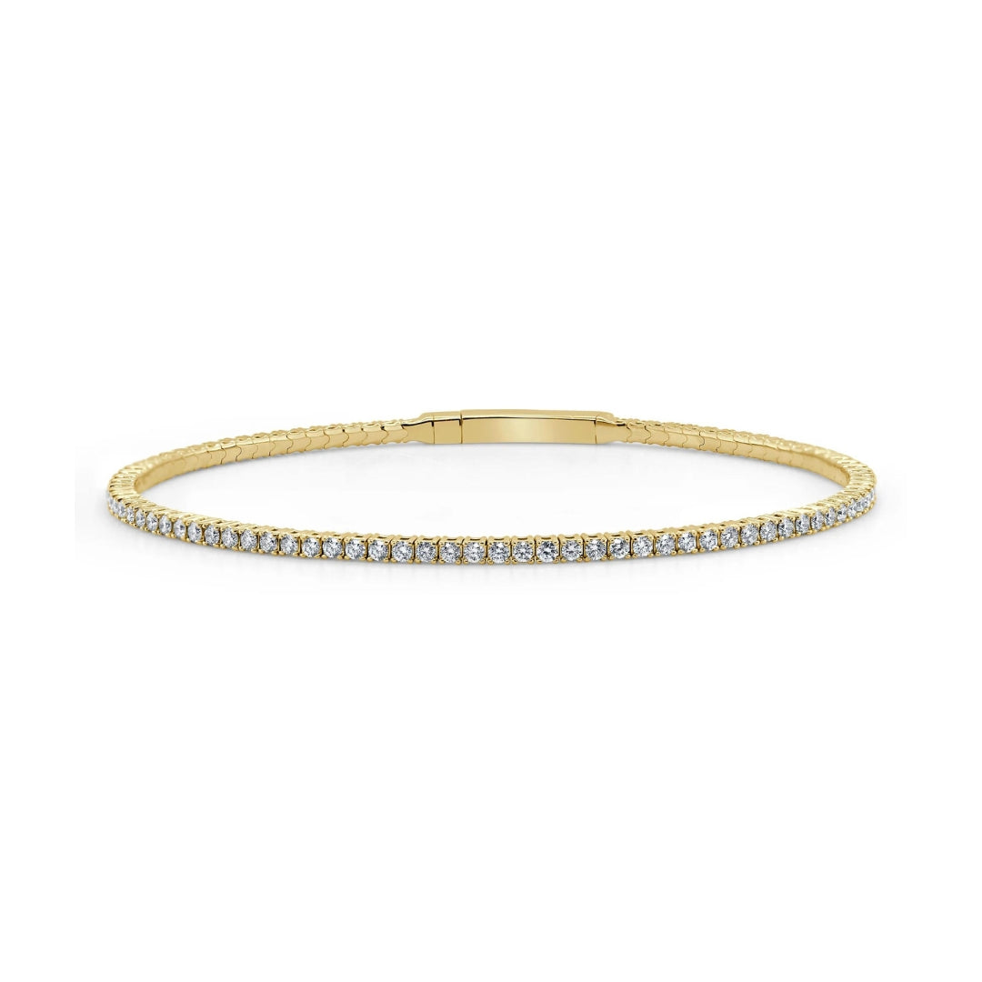 Diamond Eternity Flex Bangle