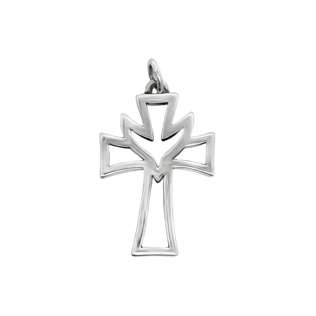 James Avery Holy Spirit Descending Dove Cross Pendant