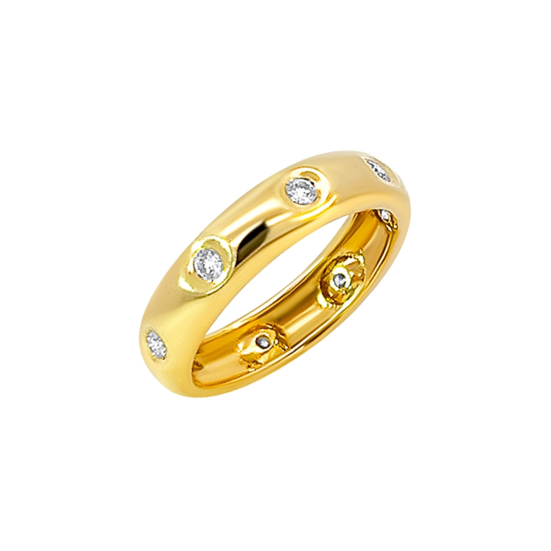 Diamond Donut Eternity Ring