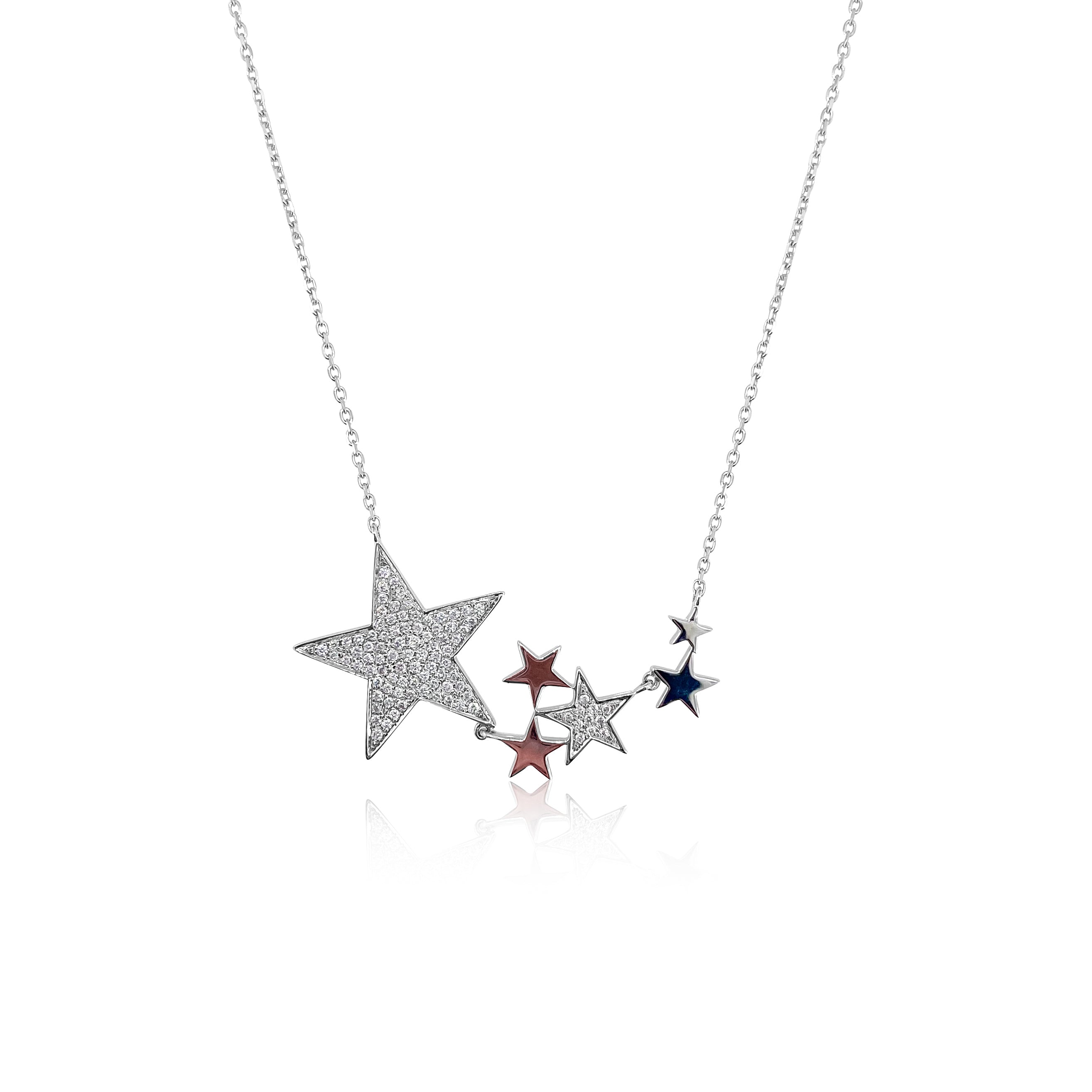 Starry Night Diamond Necklace