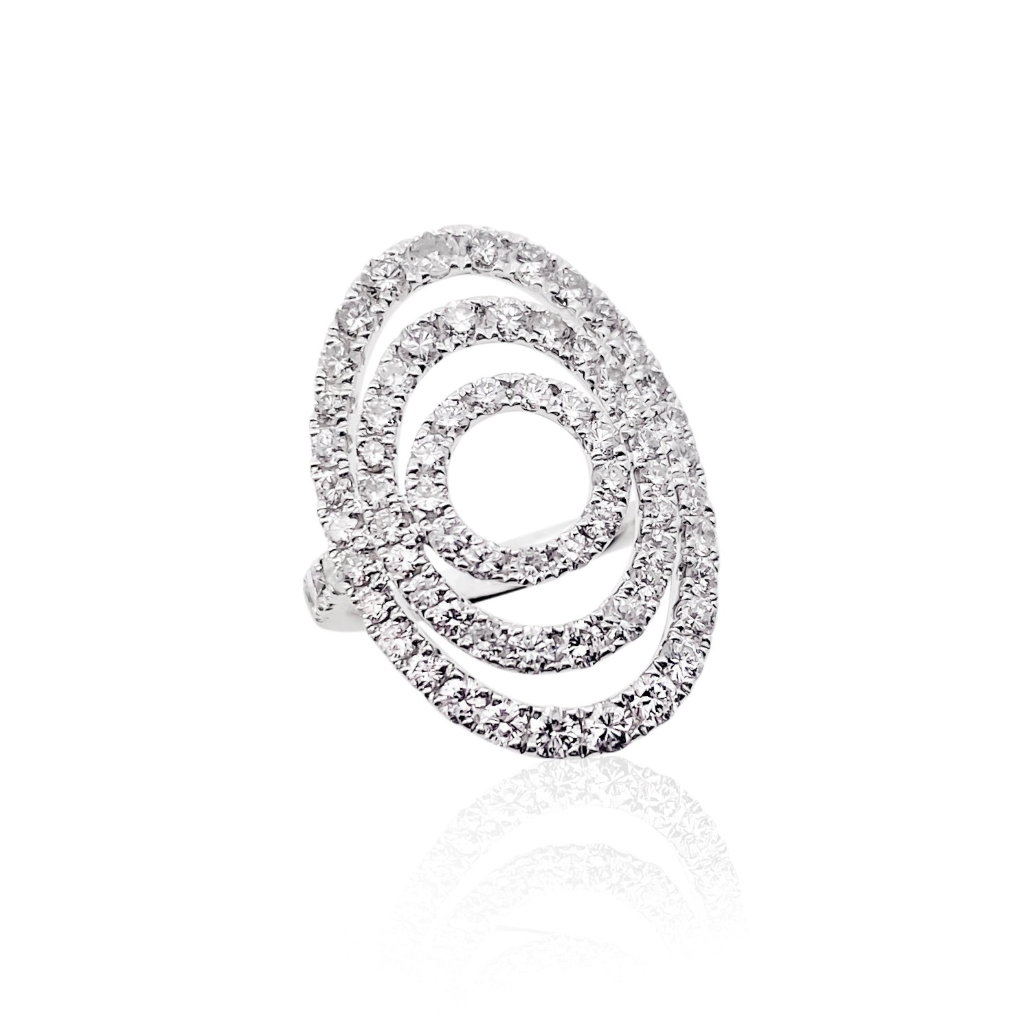 Diamond Circles Ring