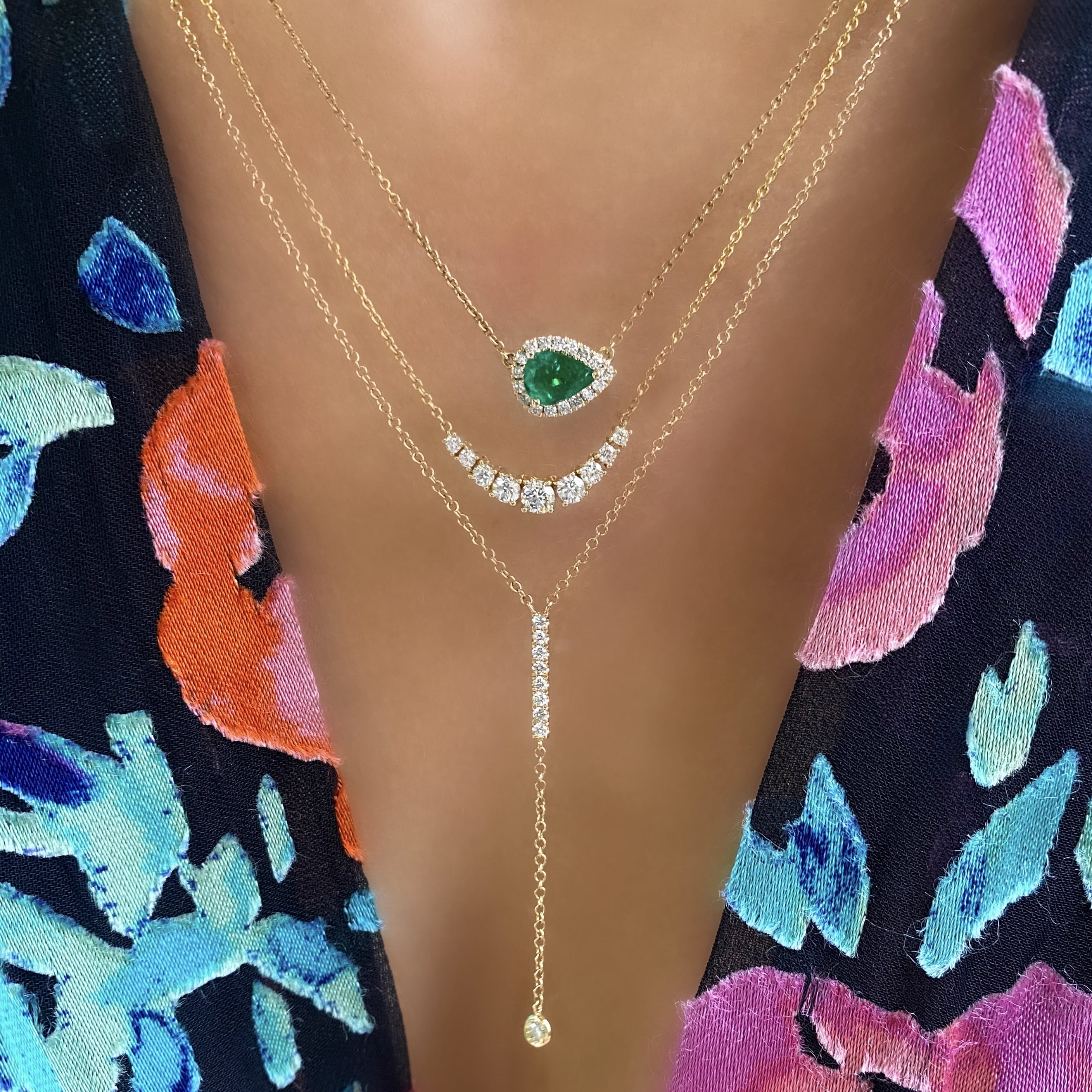 Graduated Diamond Necklace