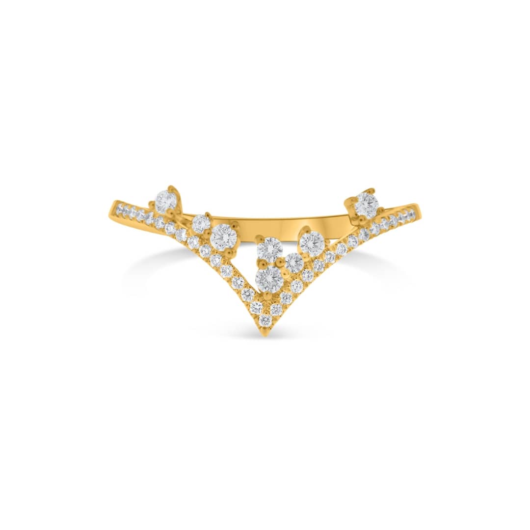 Diamond Tiara Ring