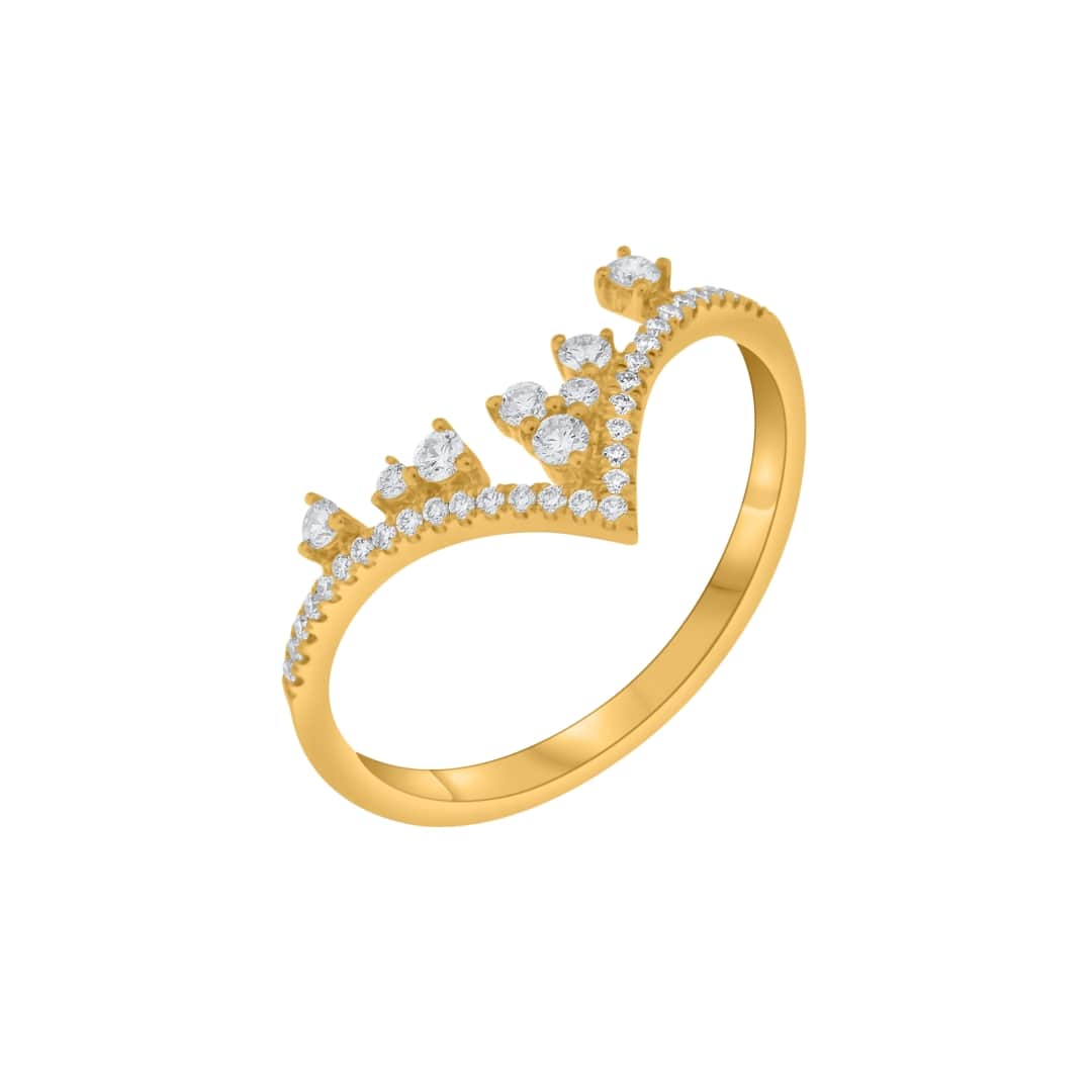 Diamond Tiara Ring