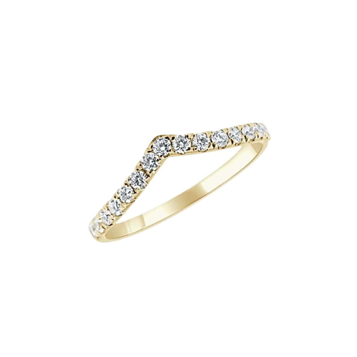 Pointed Diamond Band