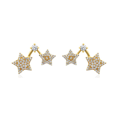 Seeing Stars Diamond Earrings