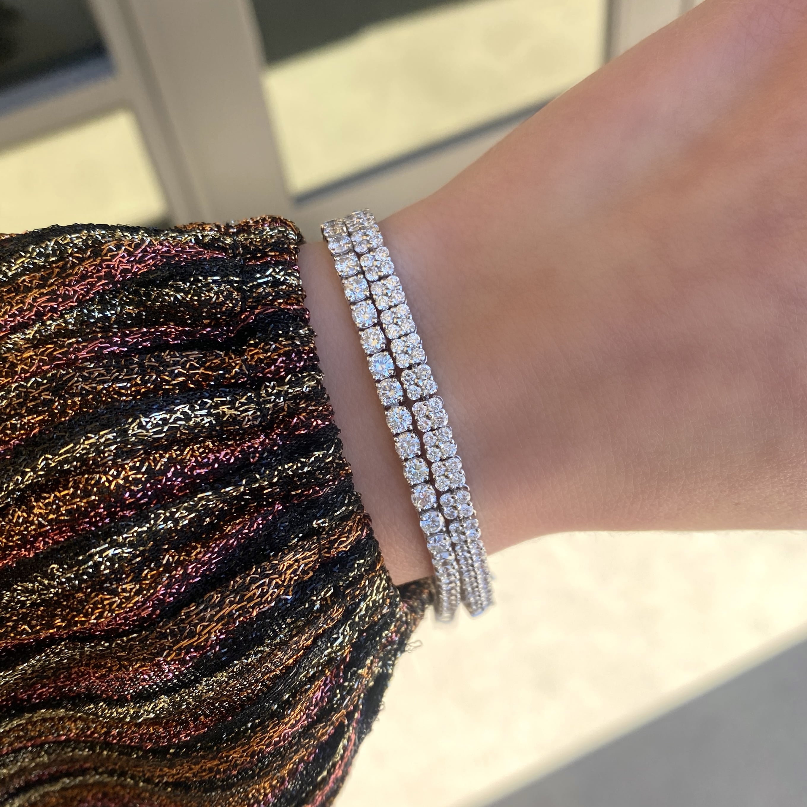 7ctw Diamond Tennis Bracelet