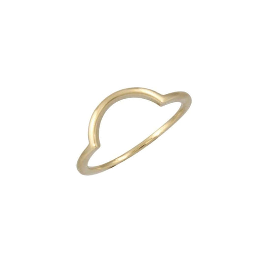 Gold Cradle Accent Band