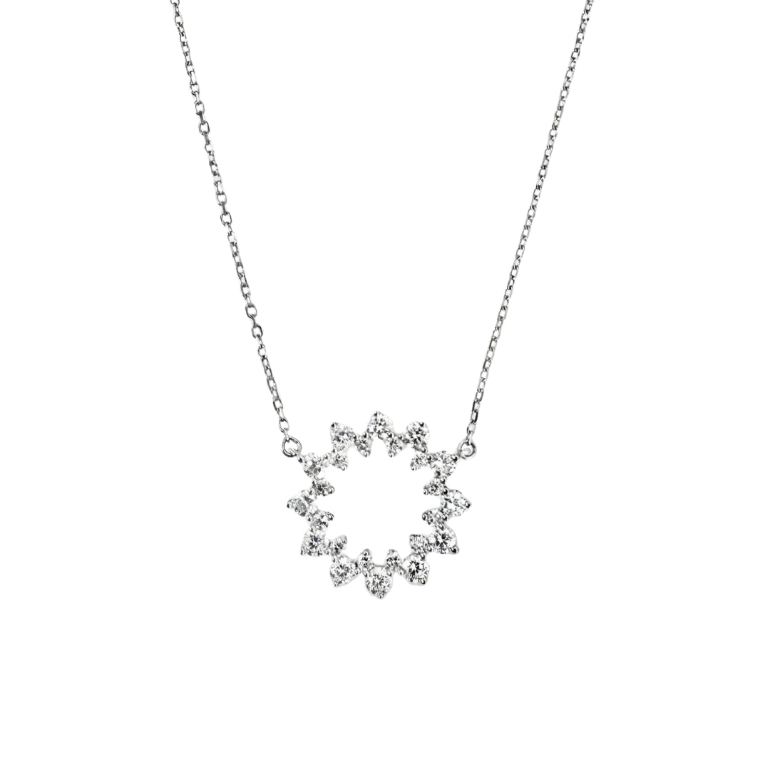 DIAMOND CIRCLE NECKLACE