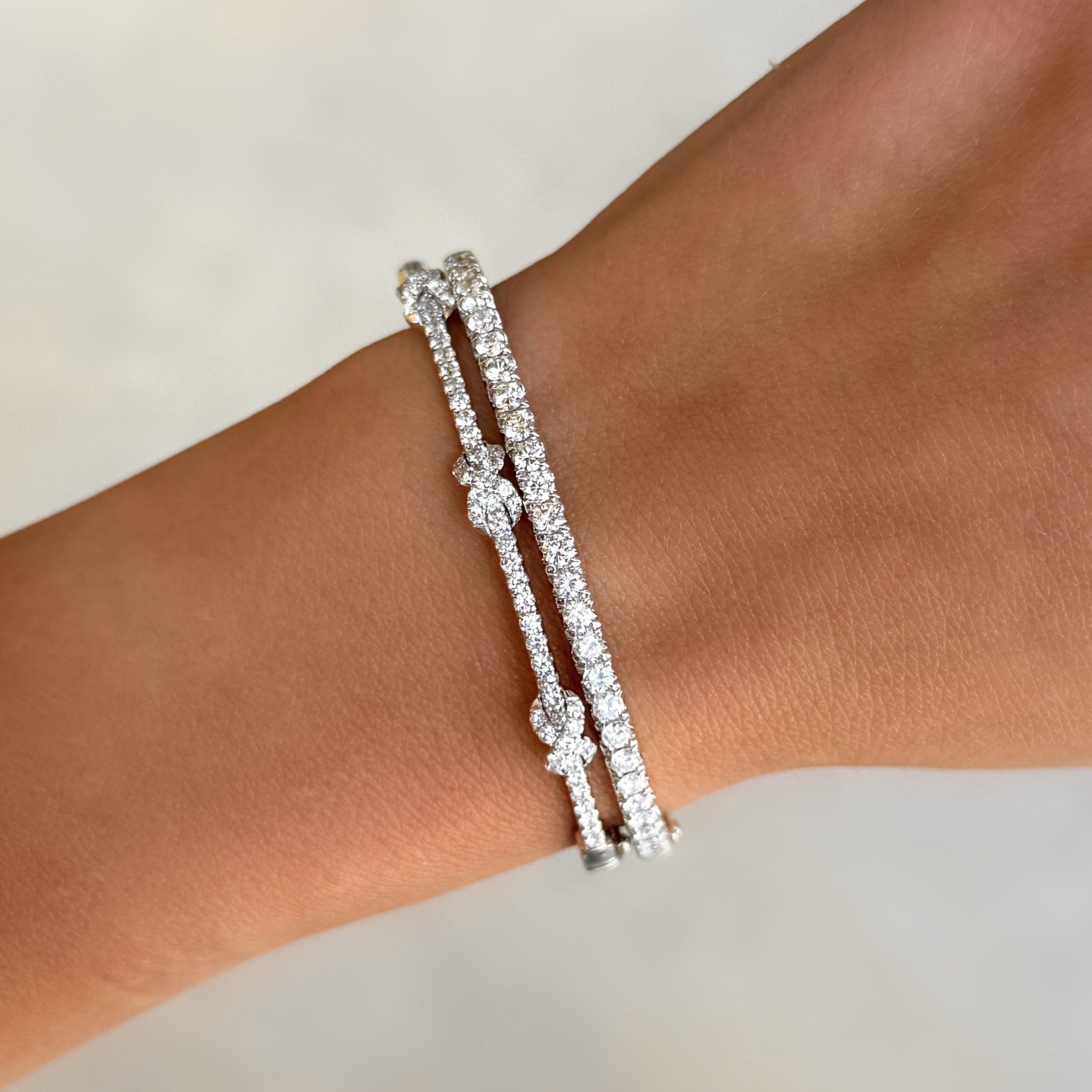 2ctw Diamond Bangle