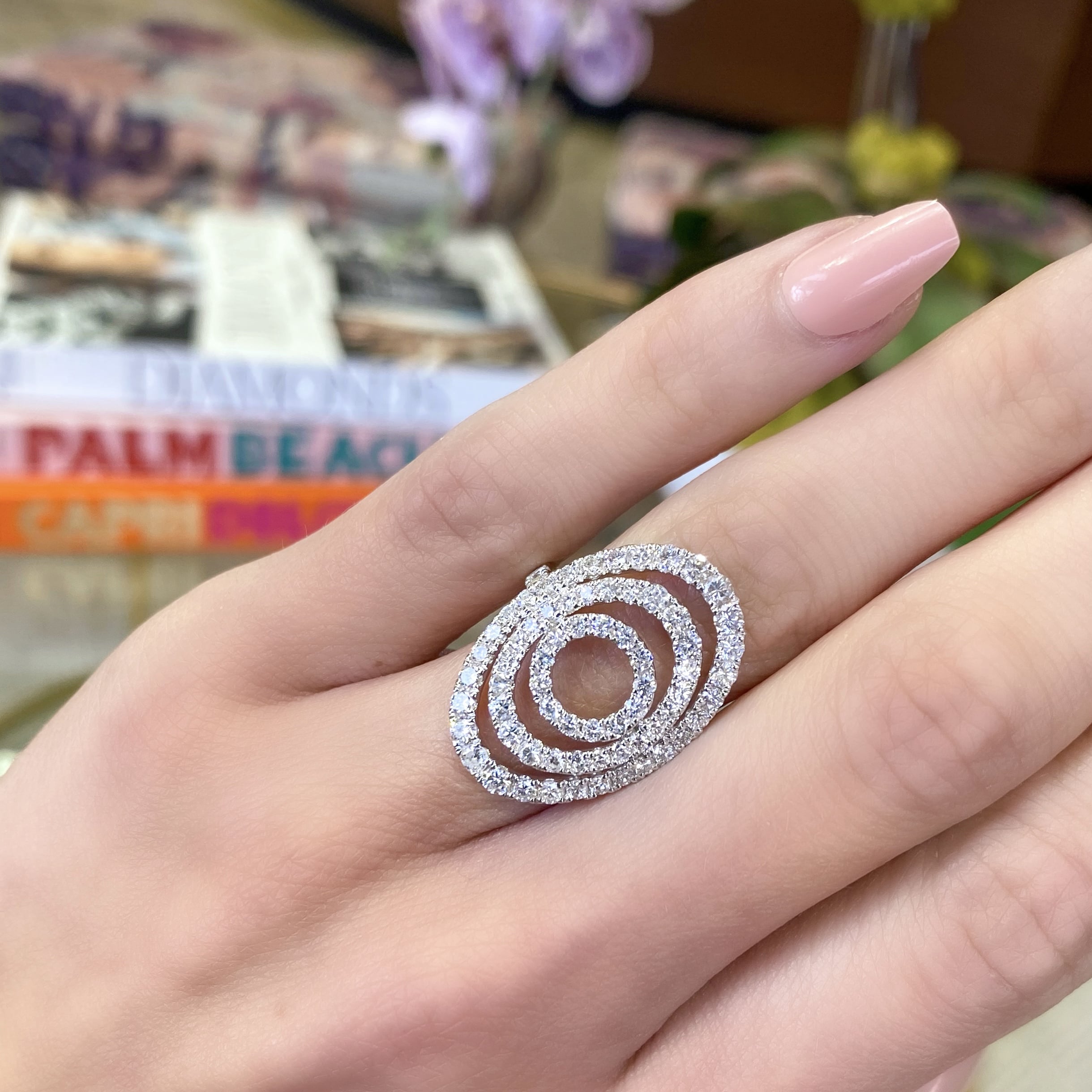 Diamond Circles Ring