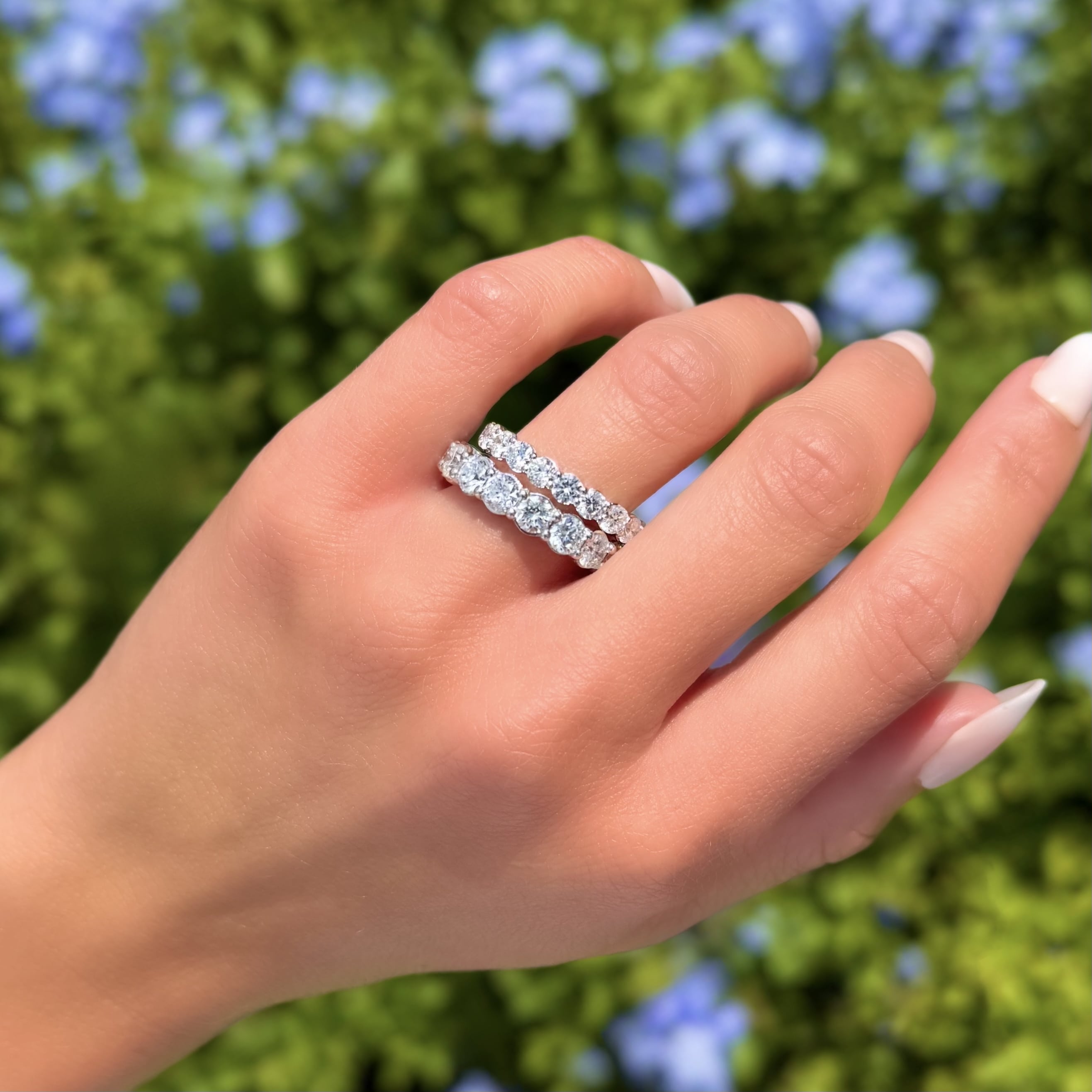 3ctw Round Diamond Eternity Band