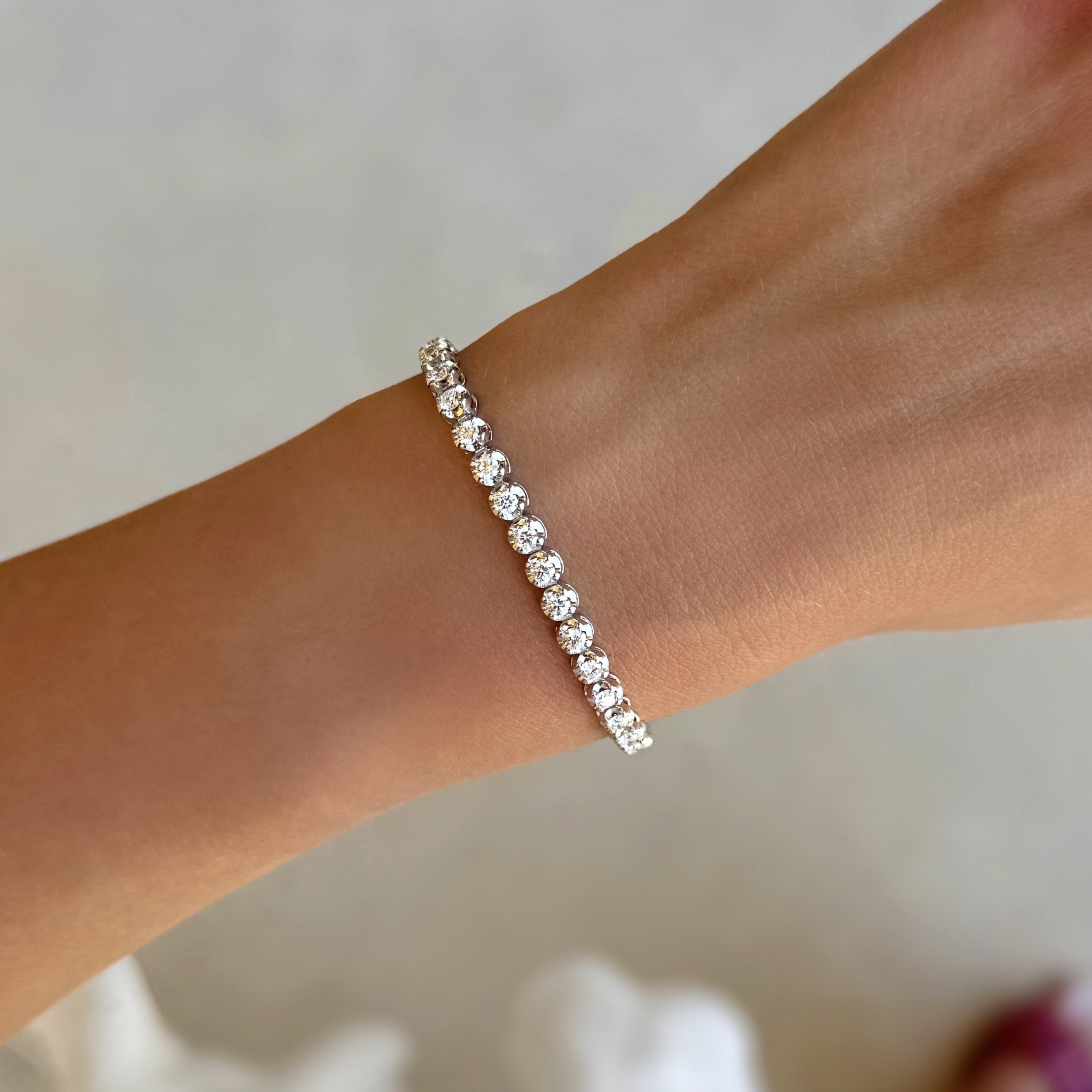Buttercup Diamond Tennis Bracelet