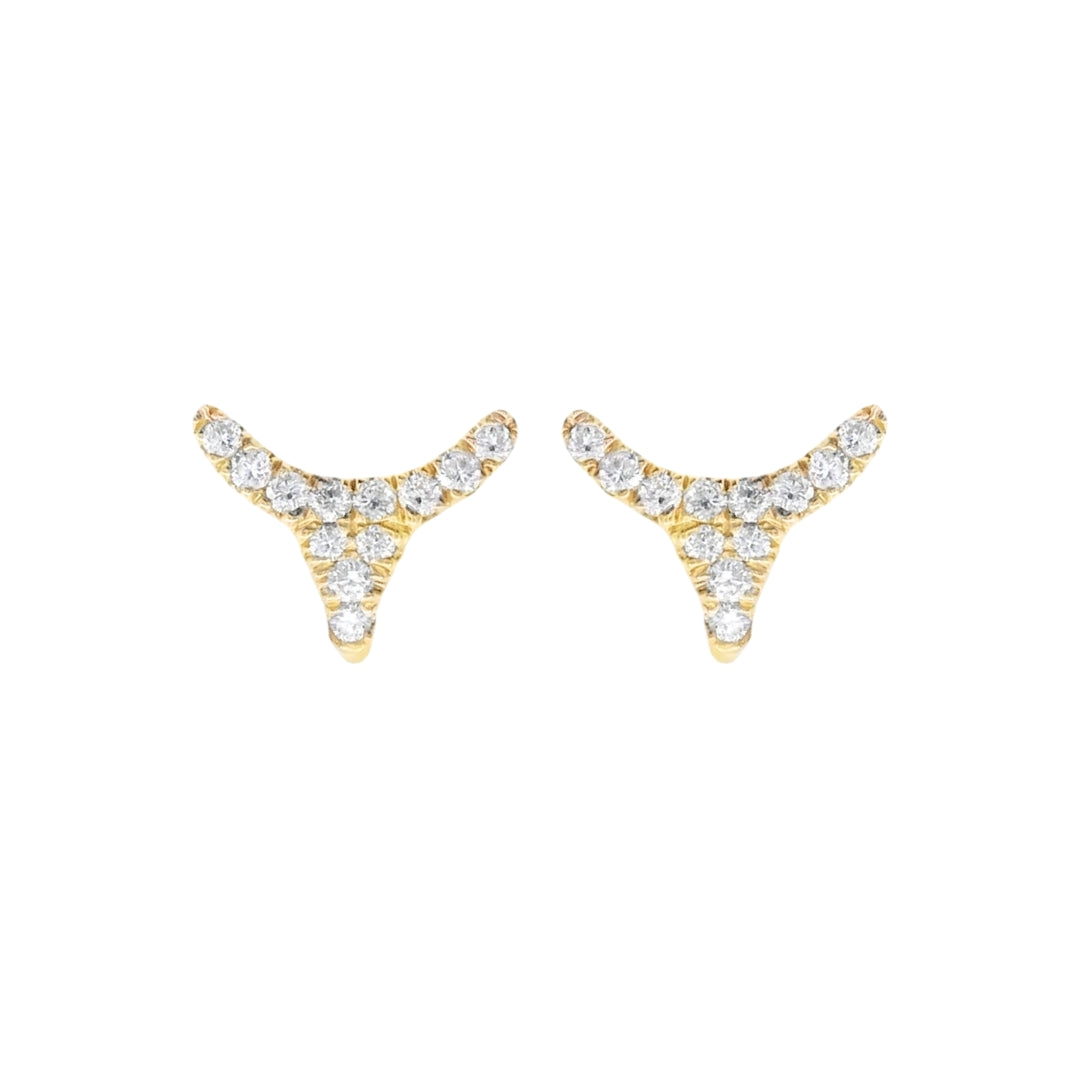 DIAMOND BULL EARRINGS
