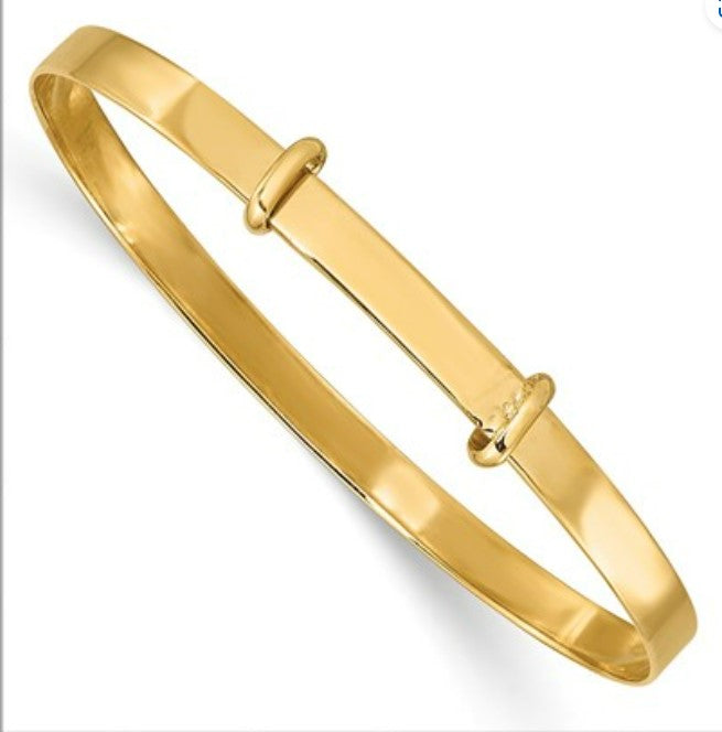 Children's Expandable Gold Bangle
