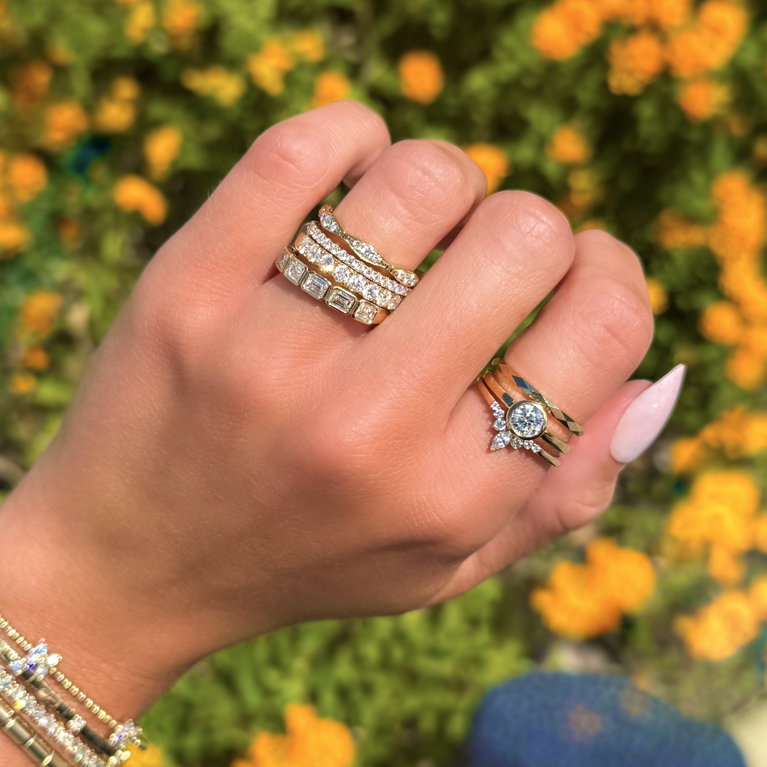Gold Sparkle Band