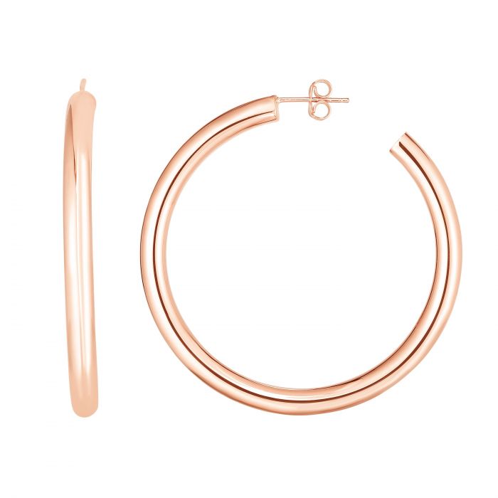GOLD HOOP EARRINGS