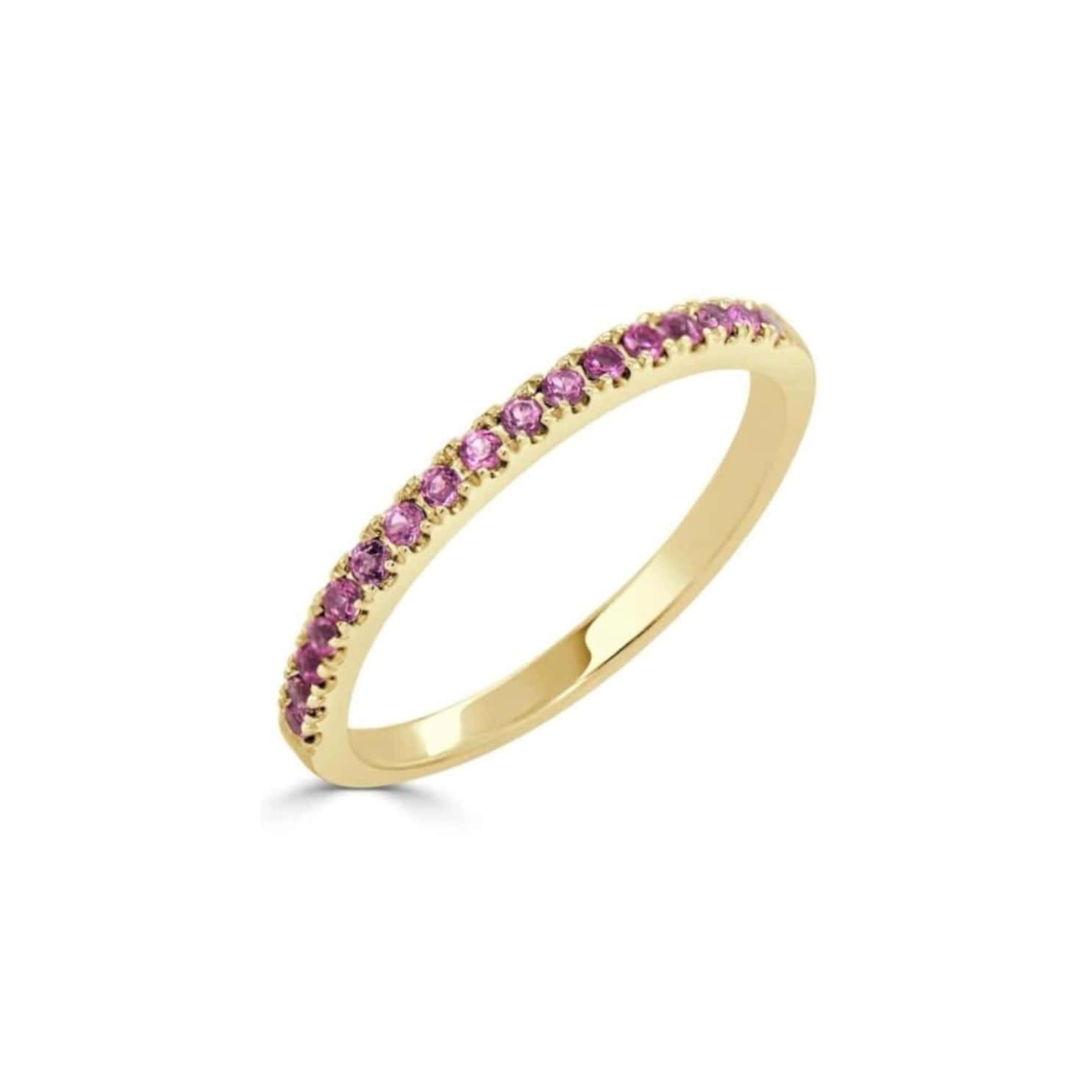 Pink Tourmaline Stack Band