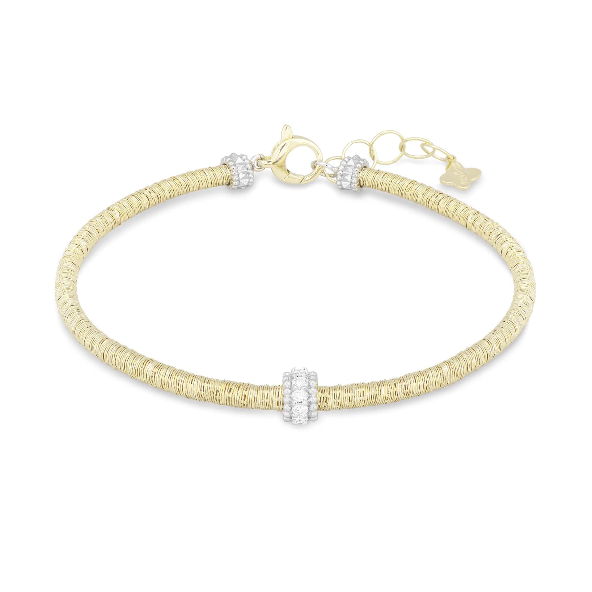 Italian Diamond Accent Bracelet