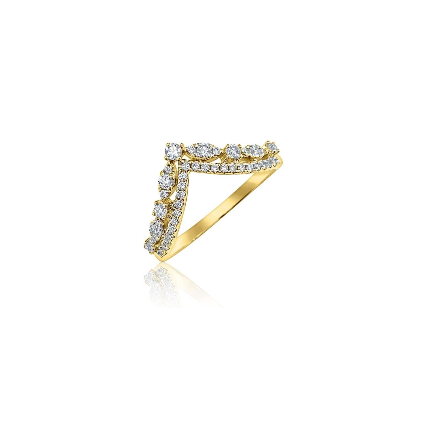 Diamond Tiara Ring