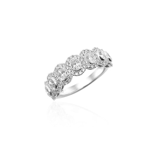 Diamond Cluster Fashion Ring