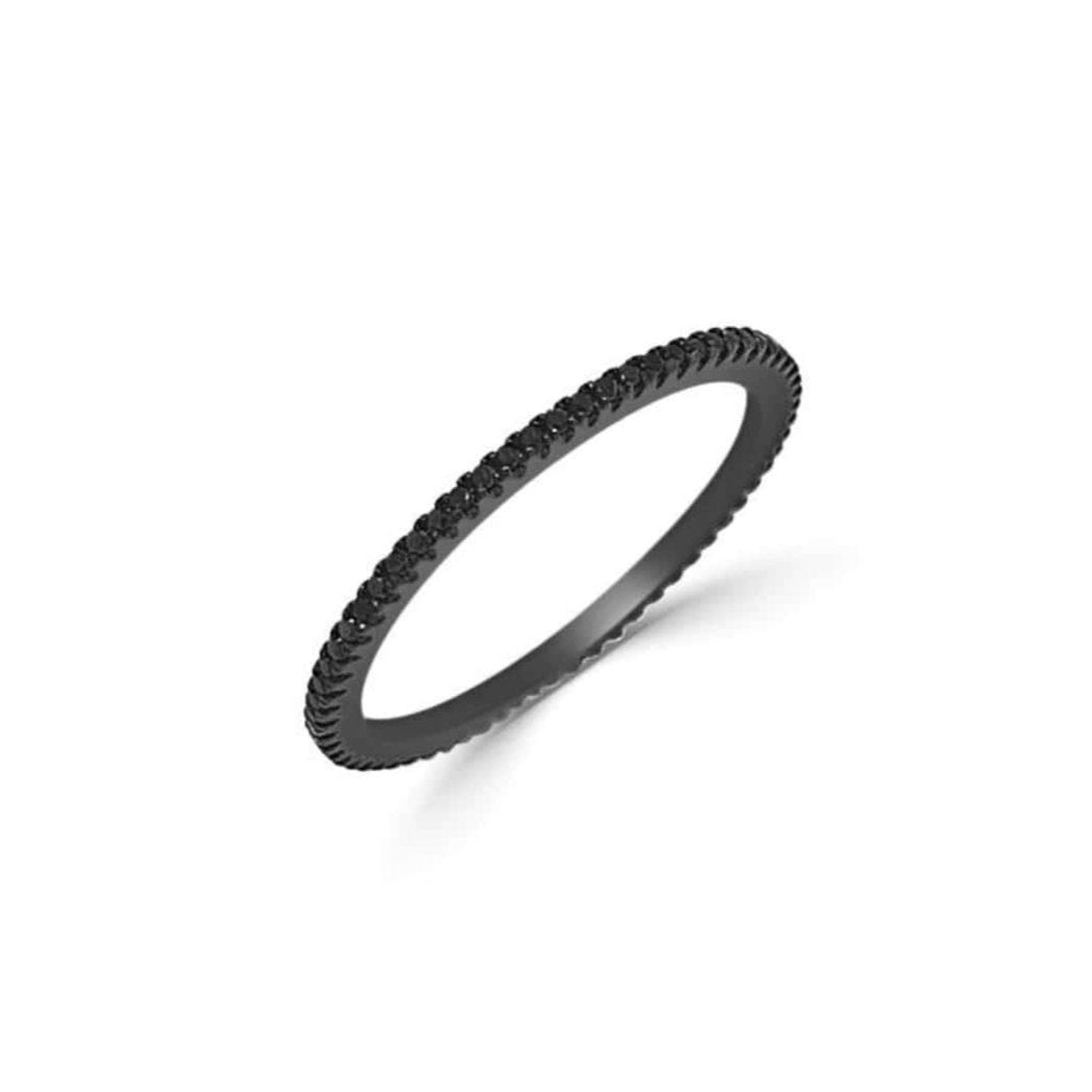 Black Diamond Eternity Band