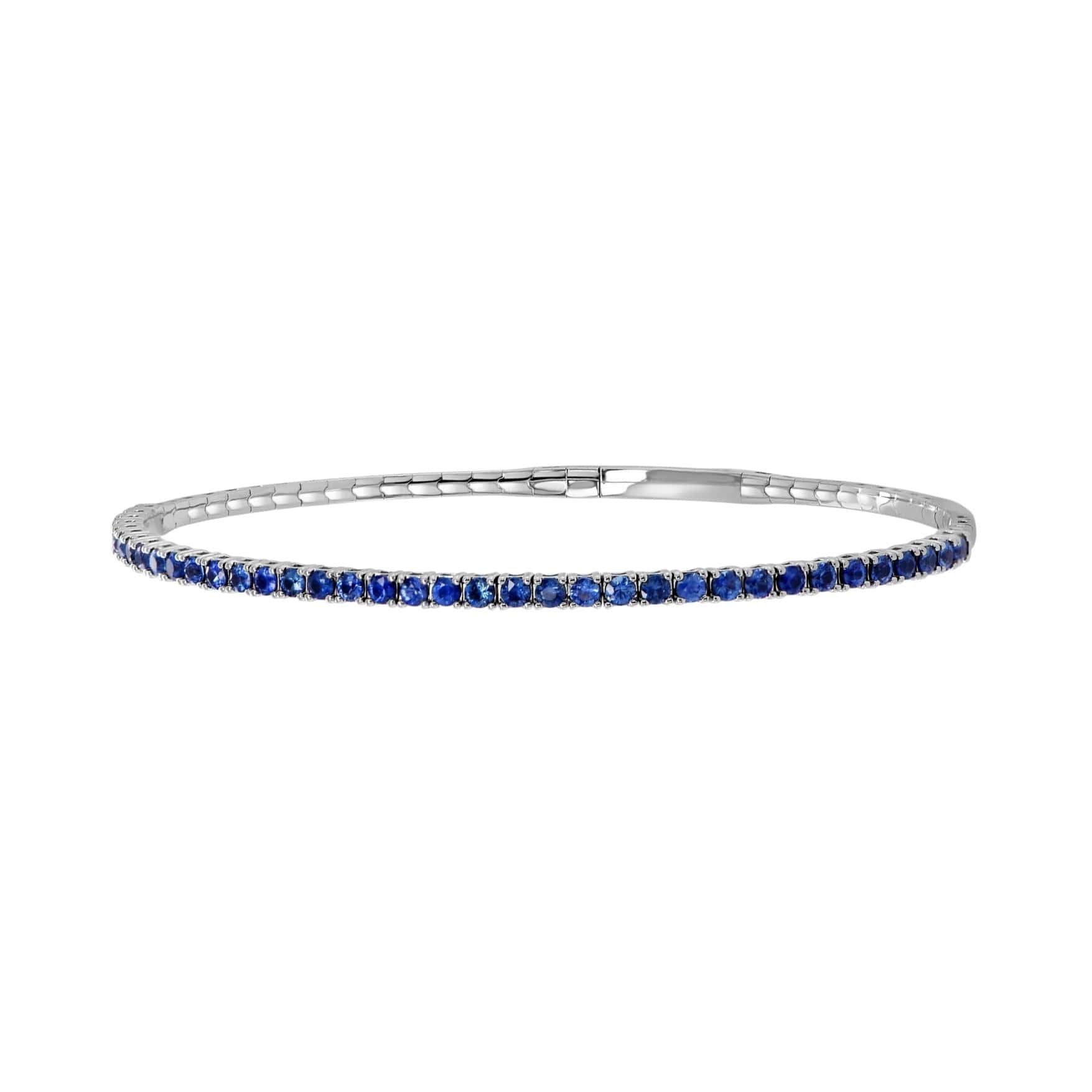 Sapphire Flex Bangle