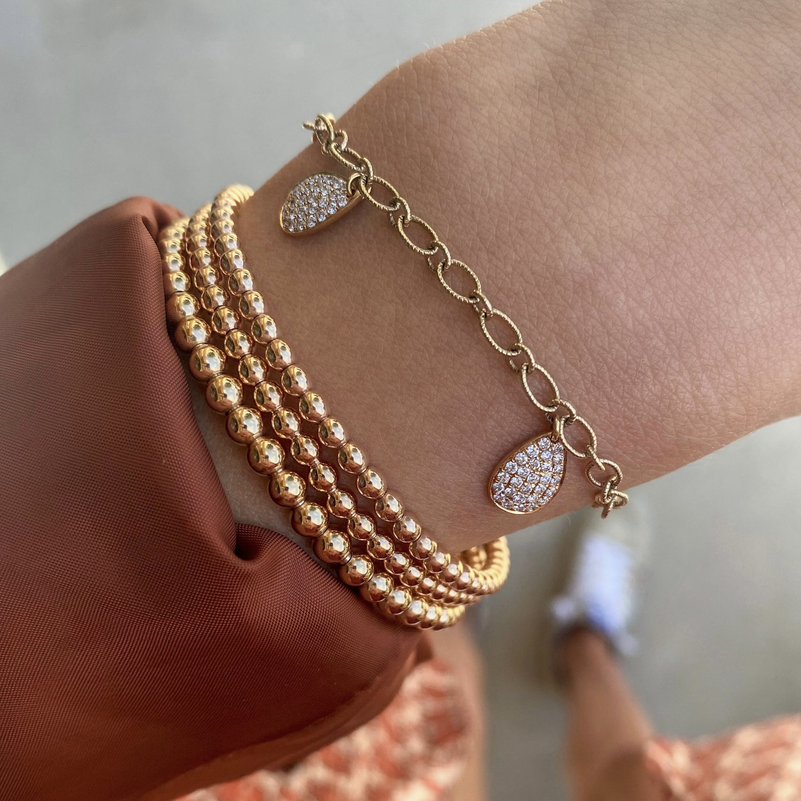 Teardrop Diamond Bracelet